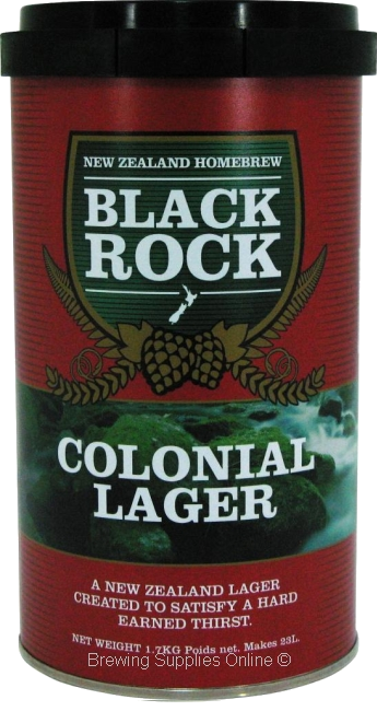 Black Rock Colonial Lager Home Brew Beer Kit | Home Brew Supplies