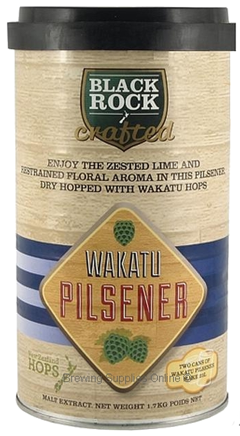 Black Rock Wakatu Pilsner 1.7kg | Home Brew Supplies