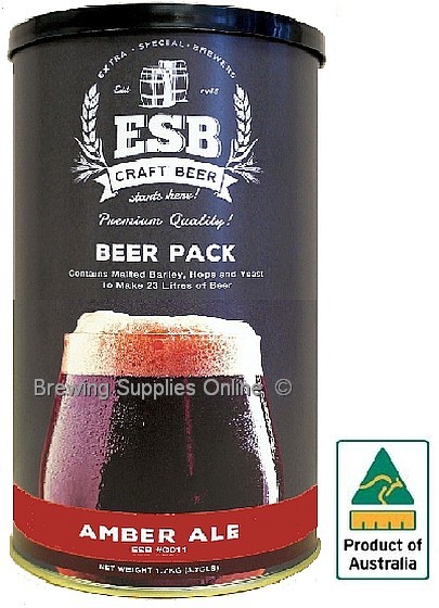 ESB Craft Beer Amber Ale