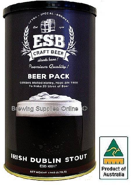 ESB Irish Dublin Stout Craft Beer Kit