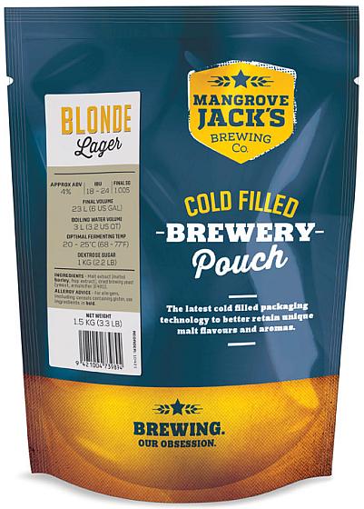 Mangrove Jack's Traditional Series Blonde Lager Home Brew Beer Kit