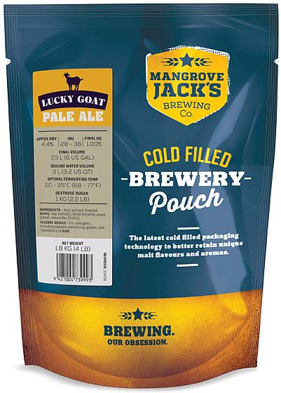 Mangrove Jack's Traditional Series Lucky Goat Pale Ale Home Brew Beer Kit