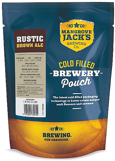 Mangrove Jack's Traditional Series Rustic Brown Ale Home Brew Beer Kit