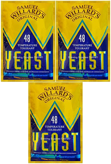  Brewing Supplies Online Samuel Willard's 48hr Turbo Yeast Bundle