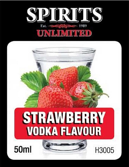 Spirits Unlimited Strawberry Fruit Vodka